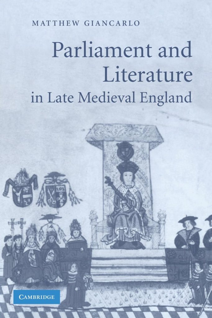 ‘Matthew Giancarlo, Parliament and Literature in Late Medieval England (Cambridge University Press: Cambridge, 2007)’, The Medieval Review (Ann Arbor: University of Michigan Library, Scholarly Publishing Office, 2009).